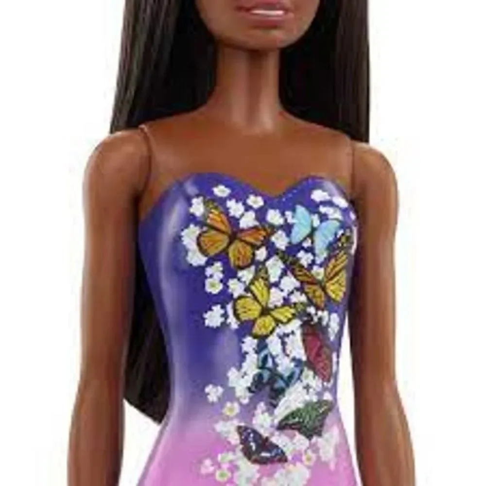 Barbie Beach Doll - Butterflies & Baby's Breath Fashion Barbie Black toy doll